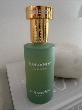 Hermetica Tonkandy Eau de Parfum - Green with Gold Cap